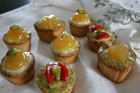 Mignon curd limone e fragole