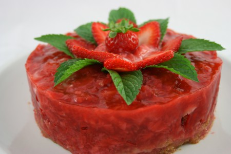 Torta di fragole