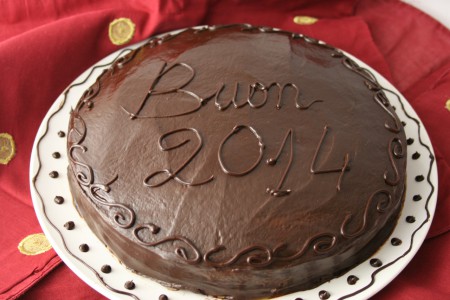 Sacher torte di capodanno